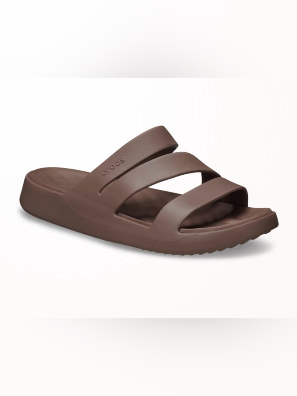 CROCS Women's Getaway Strappy Sandal in Truffle
